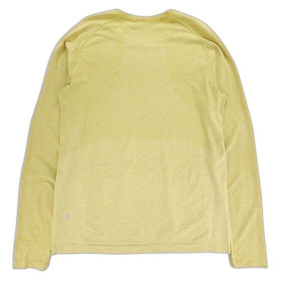 NEW Lululemon Metal Vent Tech Long Sleeve Shirt 2.0 Auric Gold Dew Green Large - Picture 6 of 8